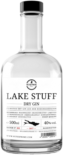 Peter Prime Lake Stuff Dry Gin