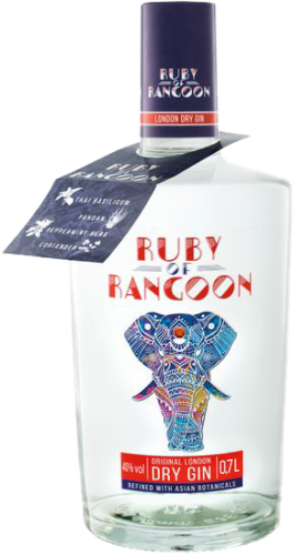 Ruby of Rangoon Gin London Original review Dry
