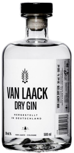 VAN LAACK Dry Gin 38%