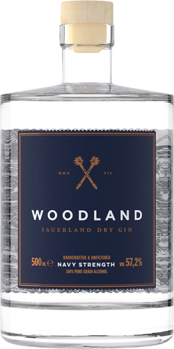 Woodland Sauerland Dry Gin Navy Strength